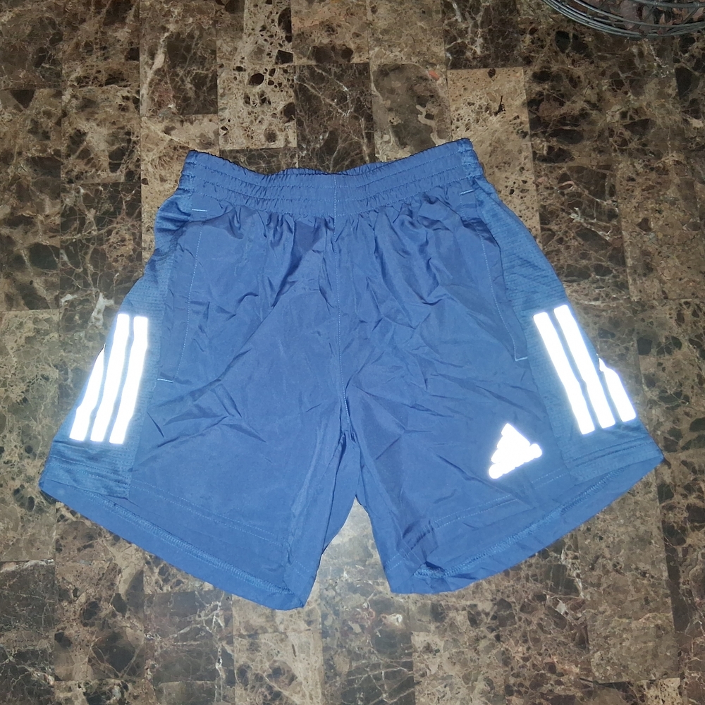Adidas Boy's Blue Athletic Shorts